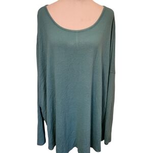 Lane Bryant Plus Top Blue sz 4X